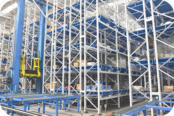 倉(cang) 庫貨架智能